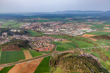 District Herschfeld in Bad Neustadt an der Saale in the state Bavaria, Germany