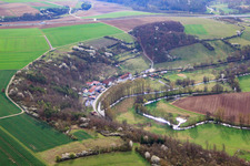 Maria im Stein on the Franconian Saale in Hollstadt in the state Bavaria, Germany