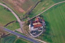 St. Nicholas on the B279 in the district Obereßfeld in Sulzdorf an der Lederhecke in the state Bavaria, Germany