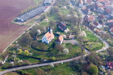 Church building in the district Rieth in Hellingen in the state Thuringia, Germany