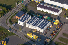 Industrial estate and company settlement Horst in the district Minderslachen in Kandel in the state Rhineland-Palatinate, Germany