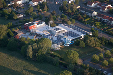 LaOla indoor and outdoor swimming pool in the district Queichheim in Landau in der Pfalz in the state Rhineland-Palatinate, Germany