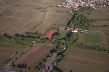 Sports center, Tennis community Hildebrandseck THG in the district Königsbach in Neustadt an der Weinstraße in the state Rhineland-Palatinate, Germany