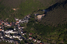 Quarry for the mining and handling of Leonhard Hanbuch & Soehne GmbH & Co. KG in the district Haardt in Neustadt an der Weinstrasse in the state Rhineland-Palatinate, Germany