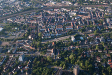 Festival meadow in Neustadt an der Weinstraße in the state Rhineland-Palatinate, Germany