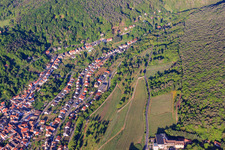 Steep vineyards above Totenkopffstr in the district SaintMartin in Sankt Martin in the state Rhineland-Palatinate, Germany