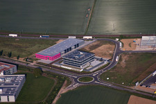 Nothern Industrial and commercial area DBK David + Baader GmbH in Ruelzheim in the state Rhineland-Palatinate