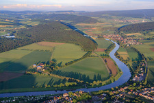 Heidbrink in Polle in the state Lower Saxony, Germany