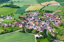 From the north in the district Drenke in Beverungen in the state North Rhine-Westphalia, Germany