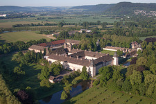 Castle of Schloss Corvey in Hoexter in the state North Rhine-Westphalia