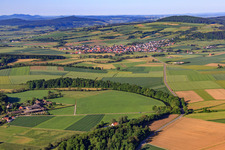 Wülmersen moated castle in the district Deisel in Trendelburg in the state Hesse, Germany