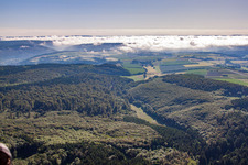 District Langenthal in Trendelburg in the state Hesse, Germany out of the air