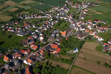 Village view in the district Haarbrück in Beverungen in the state North Rhine-Westphalia, Germany