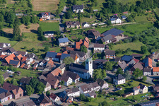 Church building of St. Maria Salome in the district Ovenhausen in Höxter in the state North Rhine-Westphalia, Germany