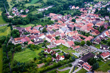 Church building in the village of in Untereuerheim in the state Bavaria, Germany