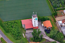 Am Lagerhaus commercial area in the district Oberwerrn in Niederwerrn in the state Bavaria, Germany