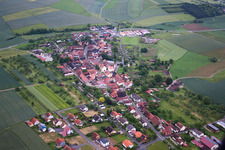 District Weyersfeld in Karsbach in the state Bavaria, Germany