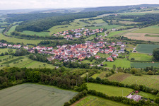 Village view in the district Reuchelheim in Arnstein in the state Bavaria, Germany