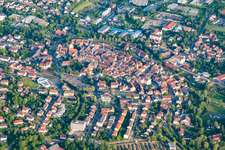 Settlement area in Buchen in the state Baden-Wurttemberg, Germany