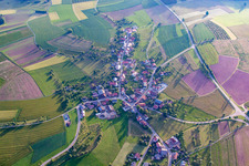 Town View of the streets and houses of the residential areas in the district Balsbach in Limbach in the state Baden-Wurttemberg