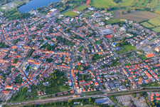 At the Salbach in Philippsburg in the state Baden-Wuerttemberg, Germany