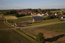 Oblique view of Siegen in the state Bas-Rhin, France