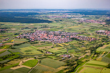 District Kuppingen in Herrenberg in the state Baden-Wuerttemberg, Germany