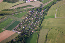 Allotment garden in Herrenberg in the state Baden-Wuerttemberg, Germany