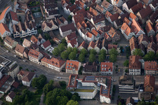 Bronngasse in Herrenberg in the state Baden-Wuerttemberg, Germany