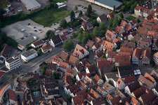 Frog Alley in Herrenberg in the state Baden-Wuerttemberg, Germany