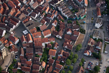 Hirschgasse in Herrenberg in the state Baden-Wuerttemberg, Germany