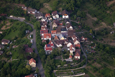 Waldstr in the district Mönchberg in Herrenberg in the state Baden-Wuerttemberg, Germany