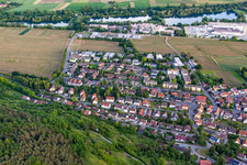Aerial photograpy of District Hirschau in Tübingen in the state Baden-Wuerttemberg, Germany