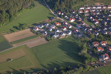 Brielgasse in the district Schmiechen in Schelklingen in the state Baden-Wuerttemberg, Germany