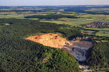 Quarry - Blaustein - Wippingen in the district Wippingen in Blaustein in the state Baden-Wuerttemberg, Germany