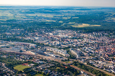 DB Regio AG, location Ulm, Fiba Ulm in the district Weststadt in Ulm in the state Baden-Wuerttemberg, Germany