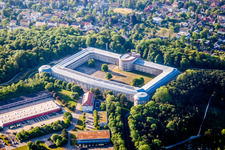 Castle of the fortress Wilhelmsburg (Werk XII) in Ulm in the state Baden-Wurttemberg, Germany