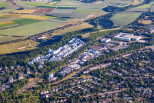 Eichberg apartment building complex in the district Böfingen in Ulm in the state Baden-Wuerttemberg, Germany