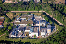 Campus University- area in Ulm in the state Baden-Wurttemberg, Germany