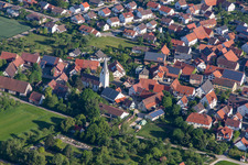 St. Martin's Church in the district Bermaringen in Blaustein in the state Baden-Wuerttemberg, Germany