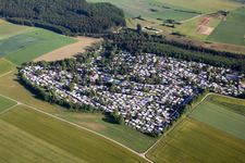 Camping with caravans and tents in Laichingen in the state Baden-Wurttemberg
