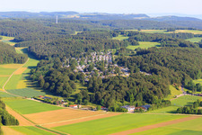Aerial view of Alb-Camping - Litz & Weller in Westerheim in the state Baden-Wuerttemberg, Germany