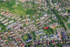 Gaisental Primary School and Gaisental Community Center in Biberach an der Riß in the state Baden-Wuerttemberg, Germany