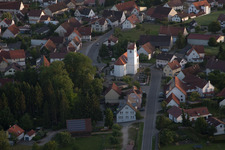 Church building in the village of in the district Kappel in Betzenweiler in the state Baden-Wurttemberg