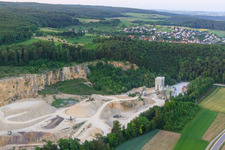 SWK Gravel Works Kirchen At the Yellow Stone 2 in the district Kirchen in Ehingen in the state Baden-Wuerttemberg, Germany