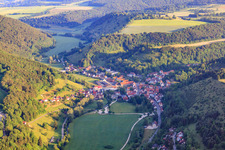 District Buttenhausen in Münsingen in the state Baden-Wuerttemberg, Germany