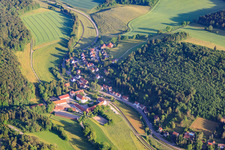 Marbach State Stud - Stud Farm Offenhausen at the Lauterquelle in the district Offenhausen in Gomadingen in the state Baden-Wuerttemberg, Germany