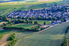 Sports fields of FC 1924 Insheim eV in Rohrbach in the state Rhineland-Palatinate, Germany