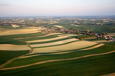 Drone recording of Siegen in the state Bas-Rhin, France