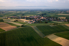 Drone image of Siegen in the state Bas-Rhin, France